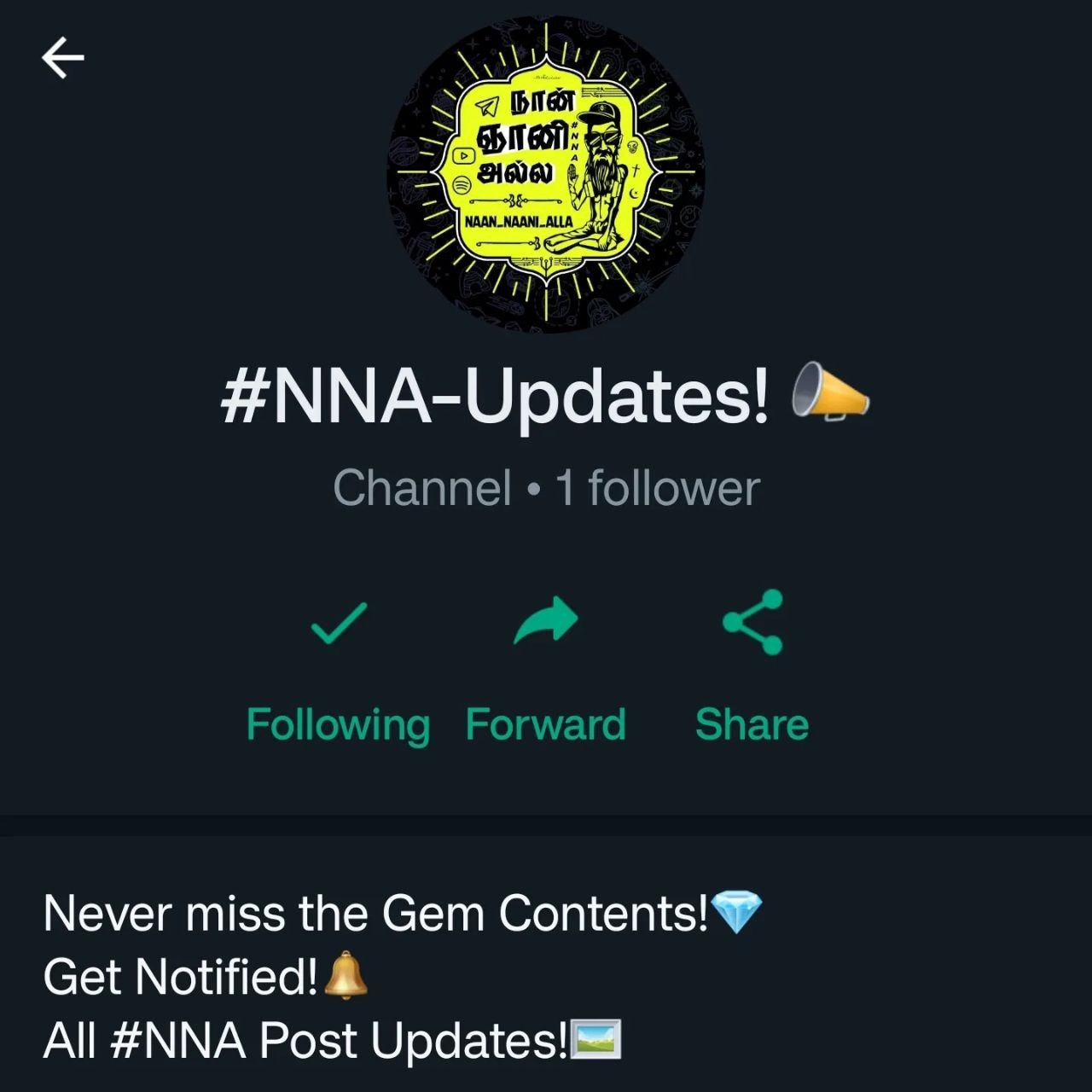New #NNA Whatsapp Channel 3